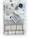 Ensemble de 4 couvertures en flanelle- Forêt — Koalababy