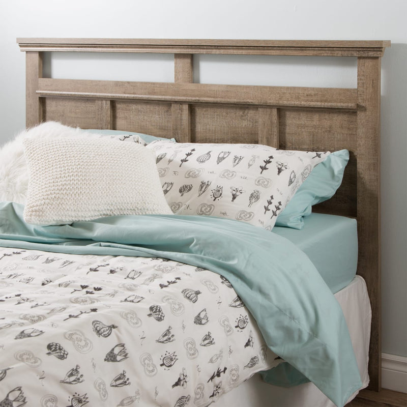 Tête de lit double/queen 54"/60" Versa - Chêne vieilli