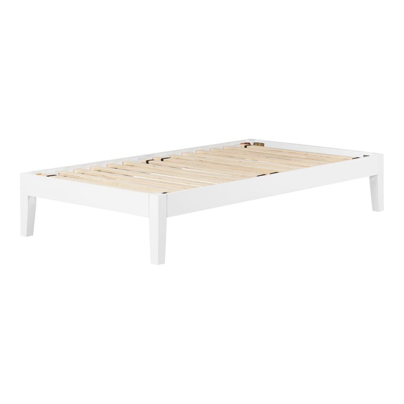 Base de lit 39" Vito - Blanc solide