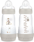 Ensemble de 2 Biberons Anti-Colique 9oz - Gris — Mam