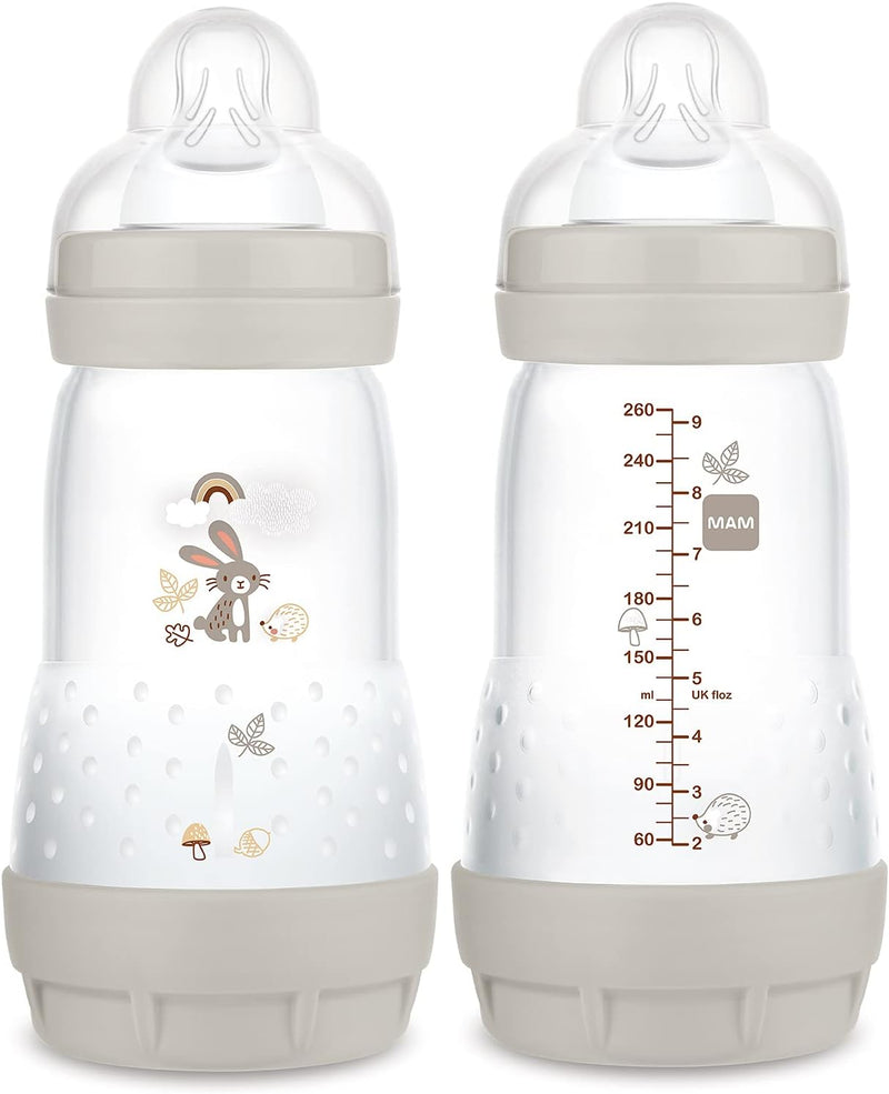 Set of 2 Anti colic bottles 9 oz - Ivory