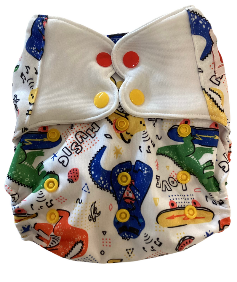 Couche à poche - T-Rex