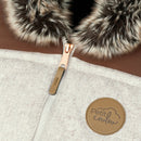 Housse siège d'auto 3 saisons - Choco-Latte - Collection Laine