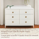 Commode 6 tiroirs Briar  - Blanche