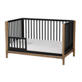 Laurel Toddler Guardrail — Black — Little Seeds: black guardrail on a Laurel bed, bed sold separately