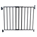 Black Safety 1st expanding metal gate