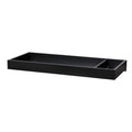 Plateau à langer double Little Seeds noir, vendu sans commode