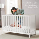 Bassinette convertible Aster - Blanc