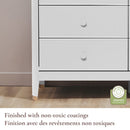 Bureau 6 tiroirs Aster - Blanc