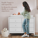 Bureau 6 tiroirs Aster - Blanc