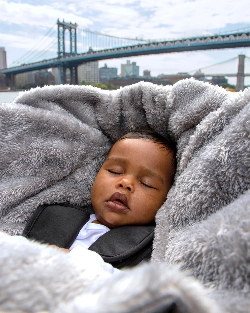 Nido Couverture enveloppante pour siège d'auto - Blanc