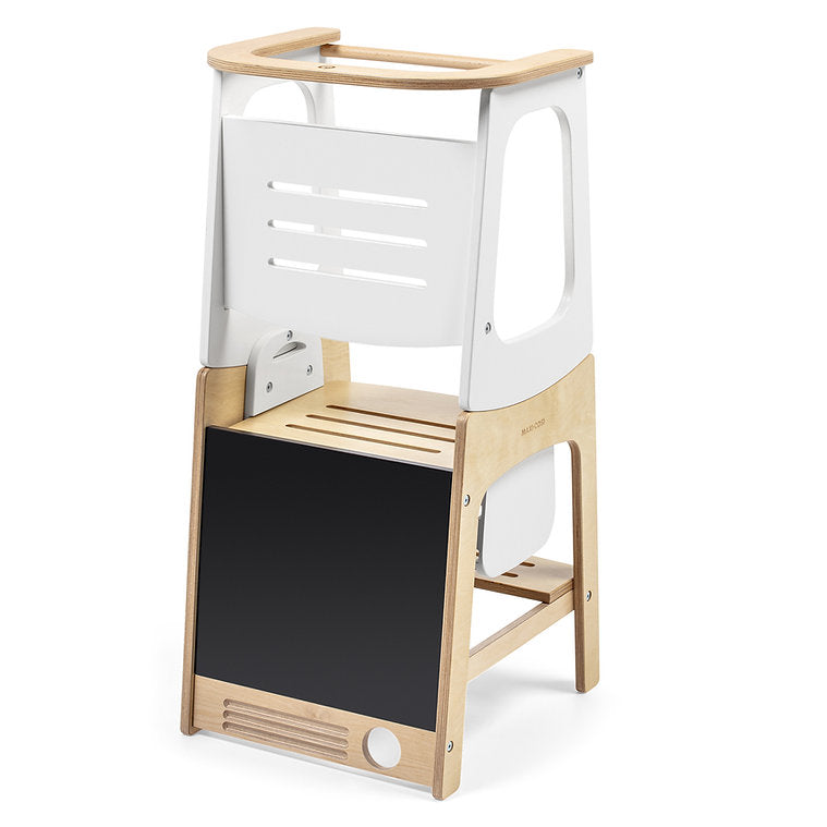 Tour d'observation en bois  3 en 1  Toucan - Naturel et Blanc