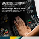 Siège auto convertible tout-en-un rotatif à 360° DLX Turn and Go - Noir et gris