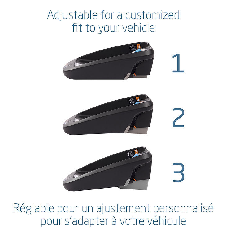 Siège d'auto nouveau-né Mico Luxe+ - Gris