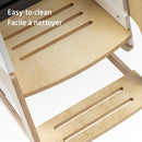 Tour d'observation en bois  3 en 1  Toucan - Naturel et Blanc