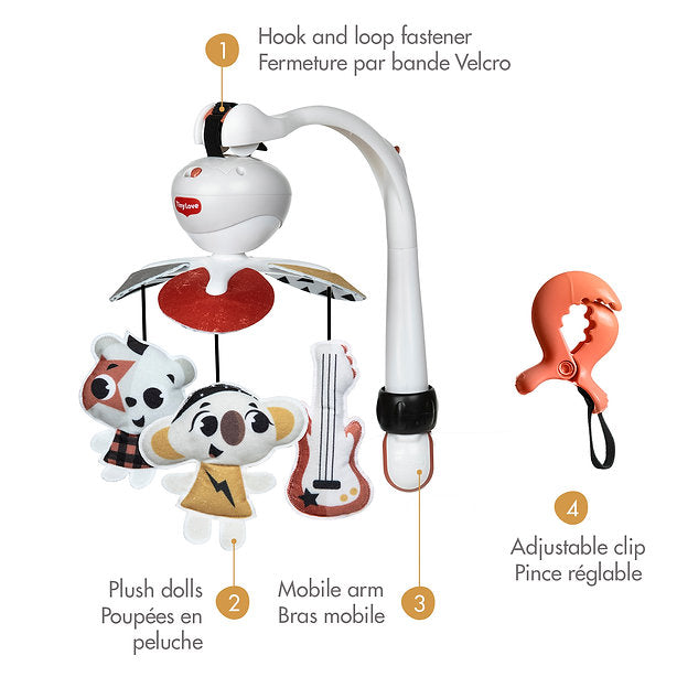 Mobile 3 en 1 - Collection Tiny Rockers