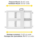 Portail double mode levant, verrouillable et pivotant