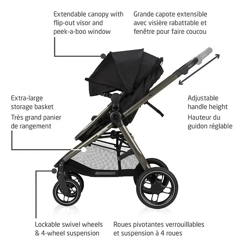 Système de voyage 5 en 1 Zélia Luxe - Tan