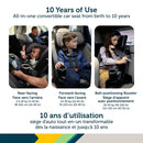 Siège auto convertible tout-en-un rotatif à 360° DLX Turn and Go - Horizon