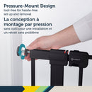 Portail de passage facile à installer - Noir