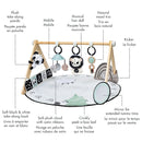 Tapis d'éveil - Noir et blanc