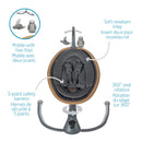 Balançoire Cassia - Graphite Classique