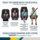 Siège d'auto tout-en-un EverSlim - Beauté noire