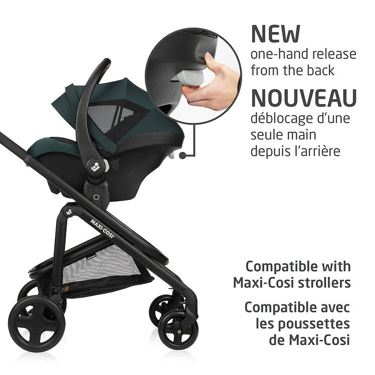Siège d'auto nouveau-né Mico Luxe+ - Twillic truffle