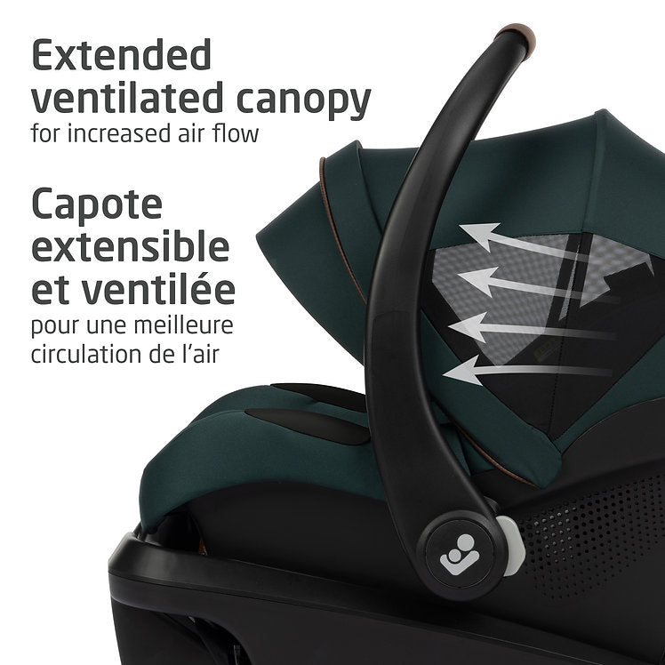 Siège d'auto nouveau-né Mico Luxe+ - Twillic truffle