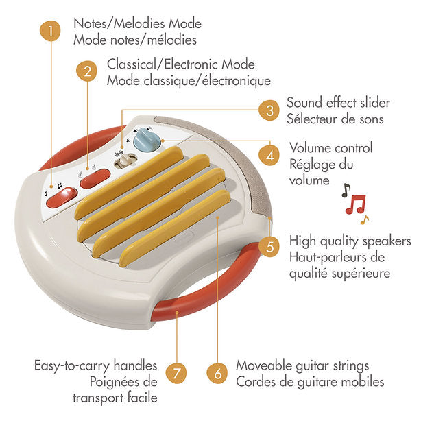 Jouet guitare Tiny Love - Collection Tiny Rockers