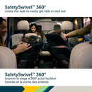 Siège auto convertible tout-en-un rotatif à 360° DLX Turn and Go - Noir et gris