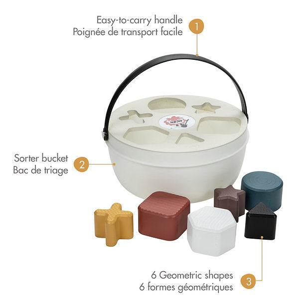 Jouet trieur de formes - Collection Tiny Rockers
