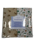 Ensemble de 2 draps contour en flanelle - Lions — Koalababy