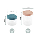 Ensembles de contenants en verre de qualité supérieure pour aliments pour bébés - Isy Jars