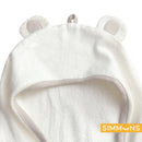 Ensemble de bain 3 pièces - Crème et taupe