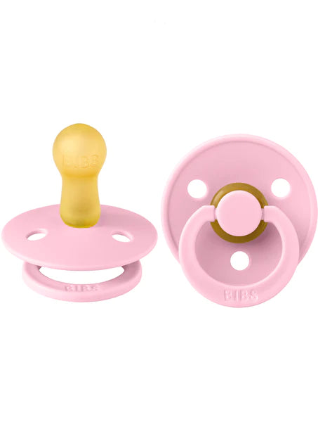 2 Bibs Pacifier - Baby pink