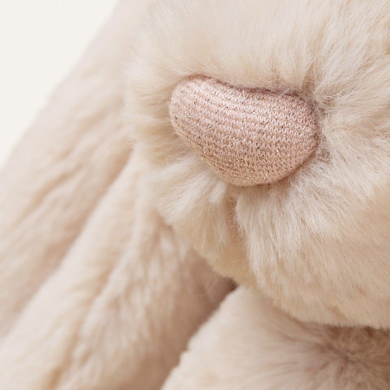 Peluche Bashful - Lapin Crème