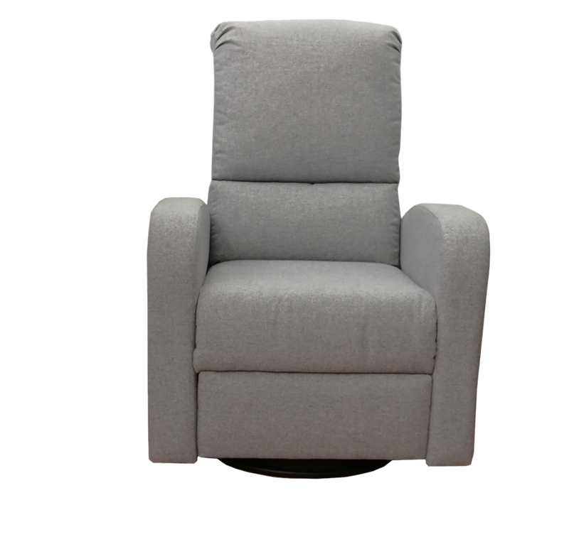 Fauteuil pivotant et inclinable Baume - Gris pâle