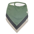 Ensemble de 3 bavoirs en bambou - Chasseur, Charcoal, Taupe — Perlimpinpin