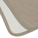 Ensemble de 2 serviettes pour le rot - Lotus et Taupe