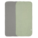 Ensemble de 2 serviettes pour le rot - Mousse et Galets