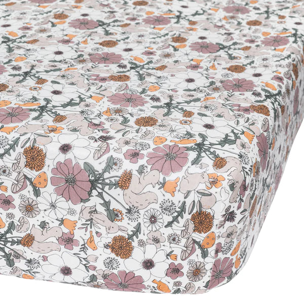 Drap contour en bambou - Jardin Floral