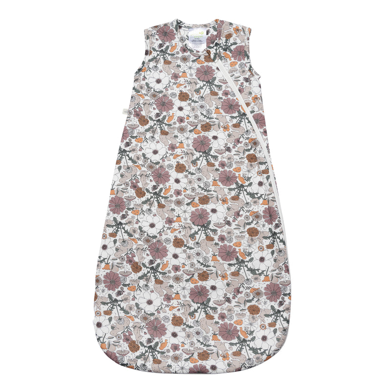 Sac de nuit matelassée en bambou - Jardin Floral (1 tog)