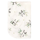 Serviette à capuchon en bambou - Pandas