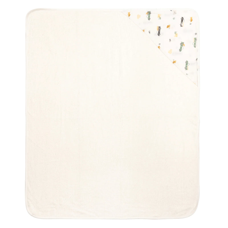Serviette à capuchon en bambou - Prairies