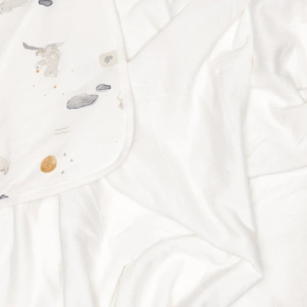 Couverture en bambou - Pleine Lune