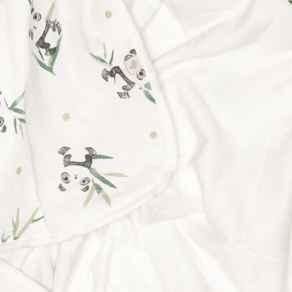 Couverture en bambou - Pandas