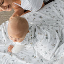 Sac de nuit matelassée en bambou - Jungle (1 tog)