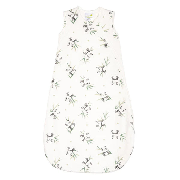 Sac de nuit matelassée en bambou - Pandas (1 tog)