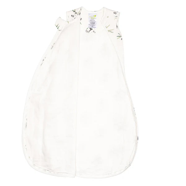 Sac de nuit matelassée en bambou - Pandas (1 tog)